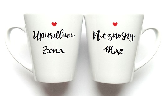 Kubki LATTE DLA MAŁŻEŃSTWA FarrowDesign