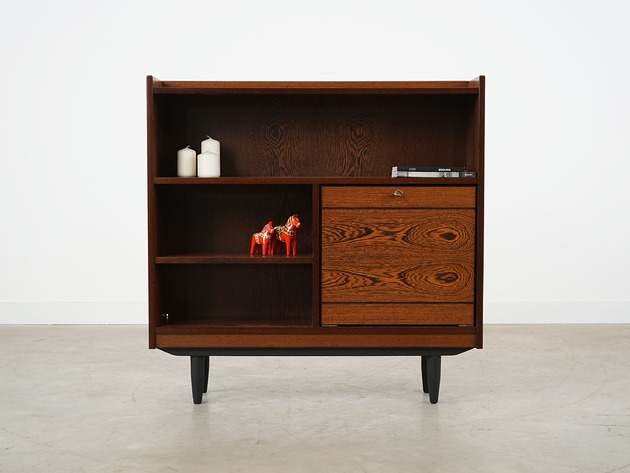 regały i półki Regał dębowy, duński design, lata 70, produkcja: Dania