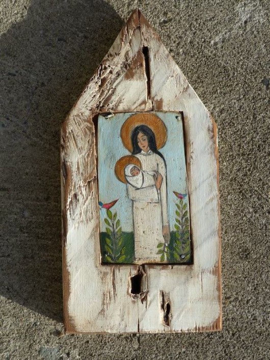 Maria z Dzieciątkiem Popielnik