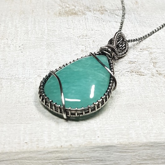 wisiory Amazonit - kamień młodości s 169