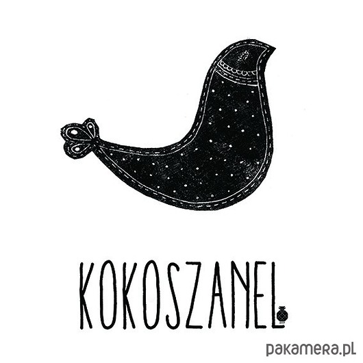 PLAKAT KOKOSZANEL-  zamówienie indywidualne Ananas Project