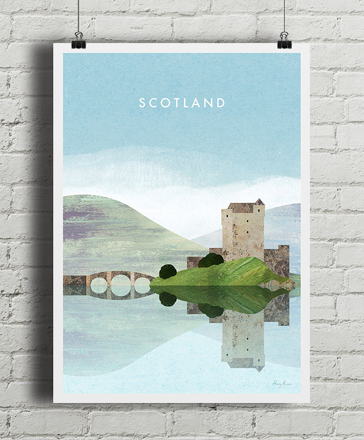 plakaty Plakat Zamek w Szkocji