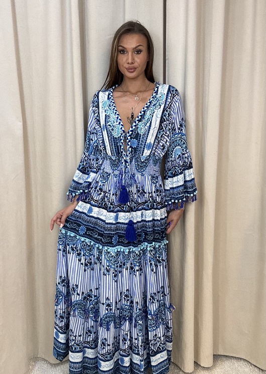 sukienki maxi damskie Sukienka Antika Lena