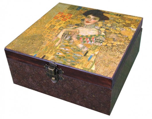 pudełko KLimt w ornamencie ANIKA45