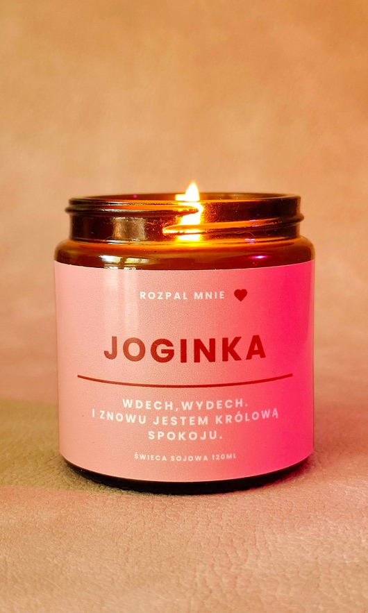 świece zapachowe Świeca sojowa JOGINKA