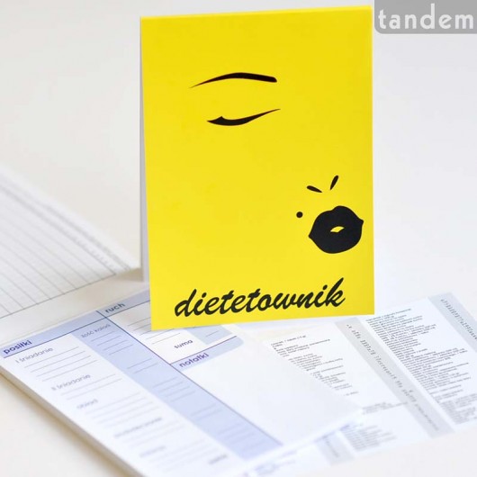 dietetownik - cytrynowy z kobiecą twarzą tandem