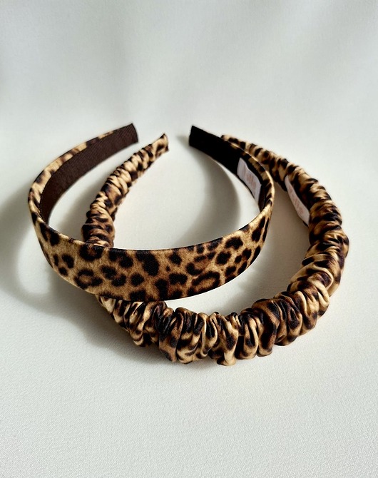 opaski do włosów Opaska do włosów Leopard w panterkę