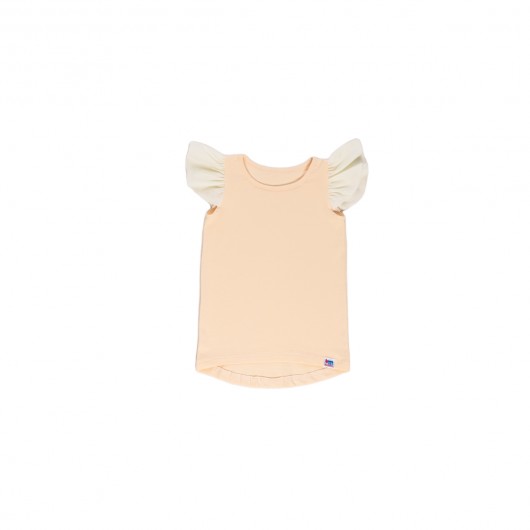 T-shirt z tiulowymi rękawkami Biana i Mama