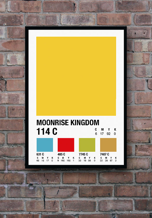 Moonrise Kingdom - plakat minimalmill