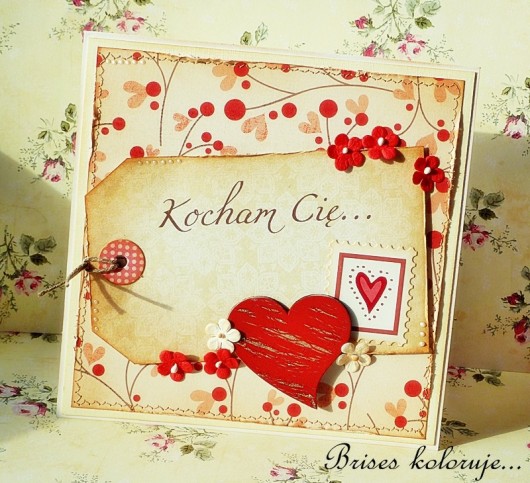 Kocham Cię Brises koloruje