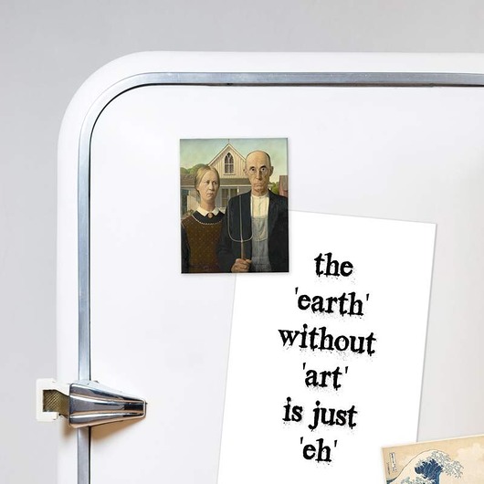 magnesy American Gothic - Grant Wood - magnes
