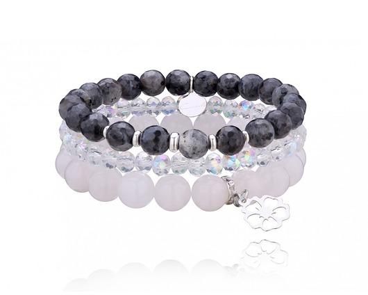 ZESTAW norweski kamień + jadeit - srebro 925 G20 Coccola JEWELLERY