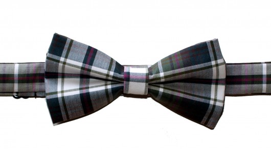 Mucha gotowa bowstyle zielona kratka bowstyle