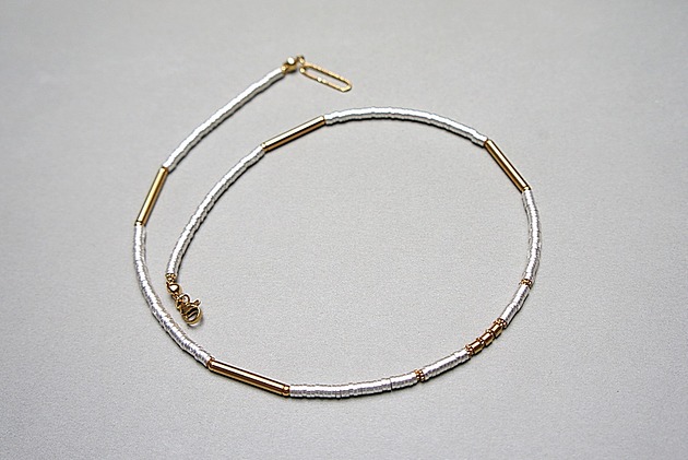chokery Hematyt white /choker/ - Szlachetna kolekcja