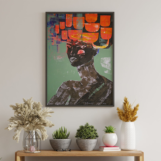 plakaty Plakat Neonowa panna
