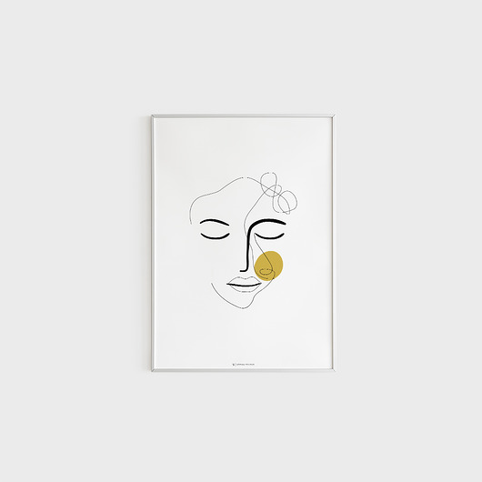 Plakat A3, Face Joanna Klupś