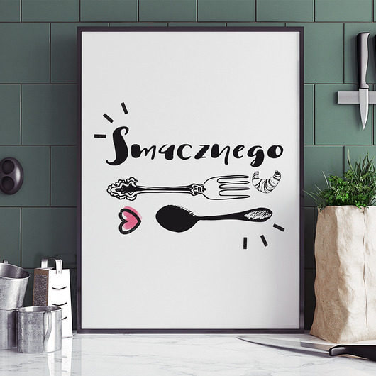PLAKAT SMACZNEGO P102 Yoko Design