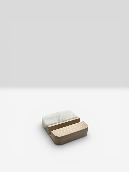 etui na telefon Drewniana podstawka na telefon