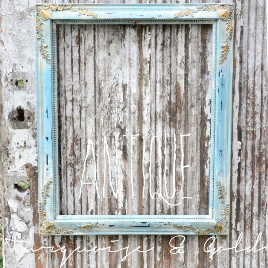 Rama Antique Turquoise & Gold AGNIESZKA KRAWCZYK REDESIGN