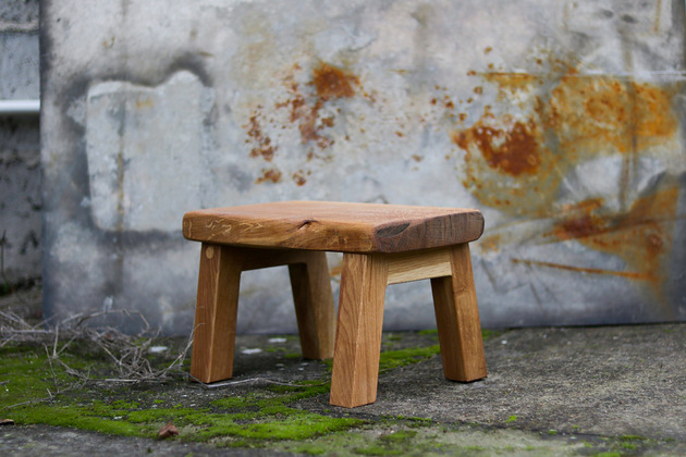 stołki Drewniany stołek RYCZKA