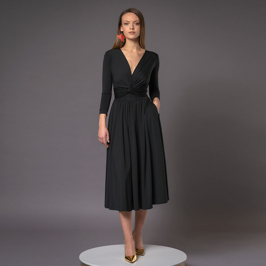 sukienki midi damskie Oceana Black - wielofunkcyjna sukienka