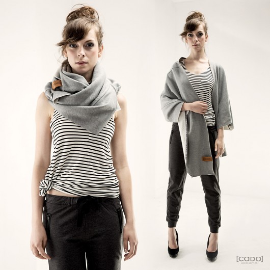 Tuba Komin Szal Kapuza ORIGAMI DRESS CADOaccessories
