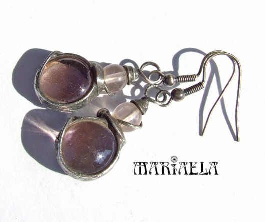 LIGHT PURPLE łapaczki słoneczka mini MARIAELA