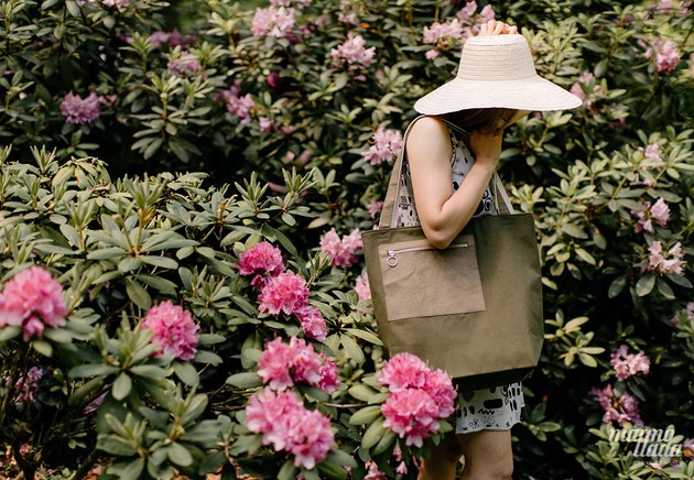 torby na ramię Marmollada -  torebka bawełniana tL na ramię zielona
