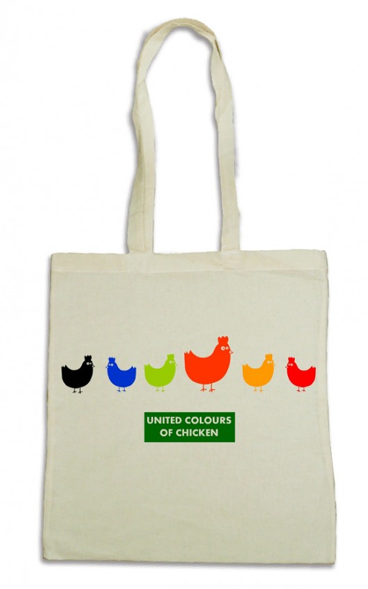 UNITED CHICKEN torba ekologiczna milimetr