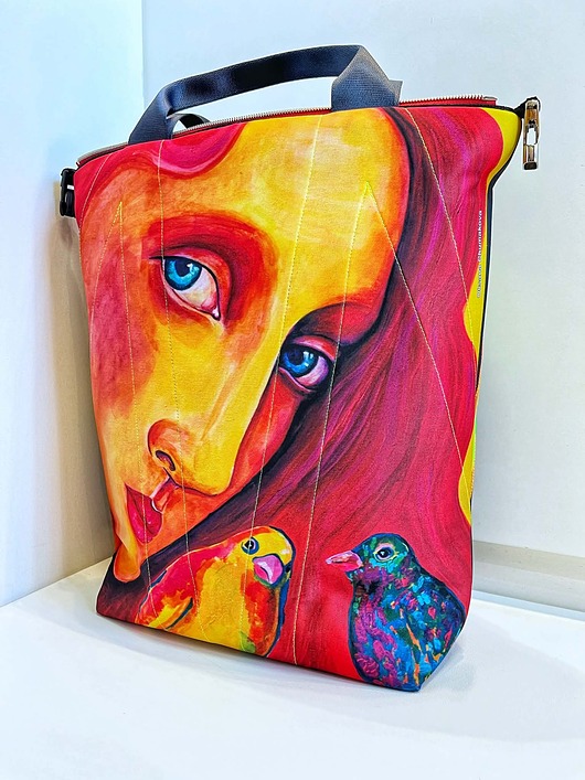 torby podróżne Art MIMA bag UNI & Oksana Chumakova print