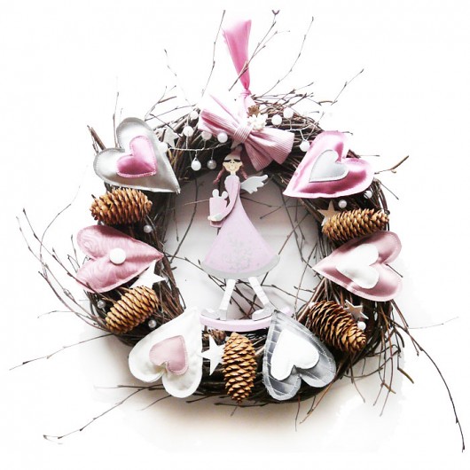 KURIER GRATIS!!Choinkowy  Świateczny Wianeczek.. handmadebyeli