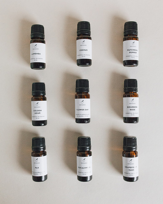 Blend olejków eterycznych Bourbon Rose SOYOOSH