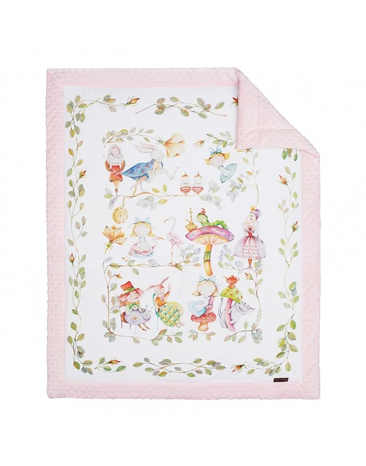 Kocyk Niemowlaka 60x75 cm Alicja Blanket Story