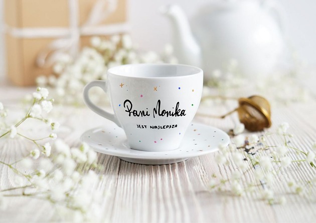 filiżanki Wesoła Filiżanka Najlepszej Nauczycielki