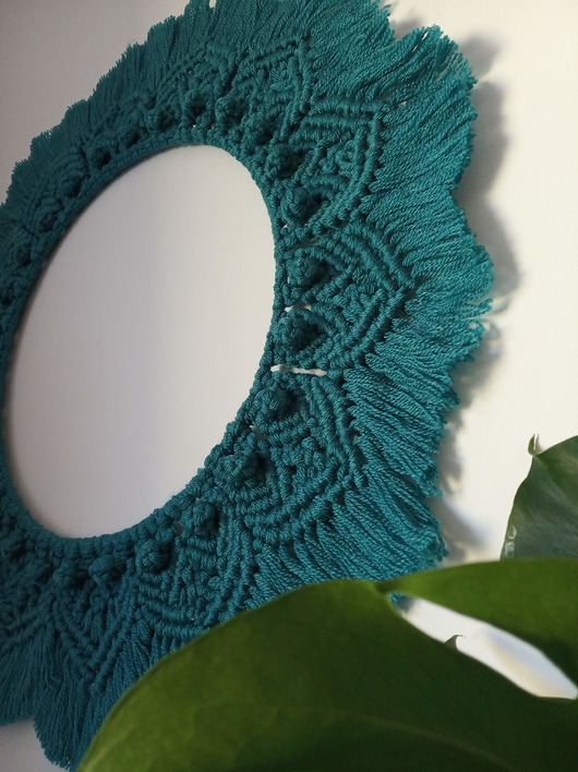 makramy Mandala makrama 60cm