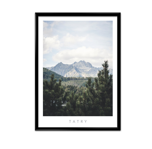 Plakat Tatry 1  Bury Lis