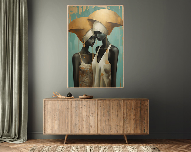 plakaty Oblicza Innych Wymiarów - Plakat - Druk - Abstrakcja, Surrealizm, Loft #25