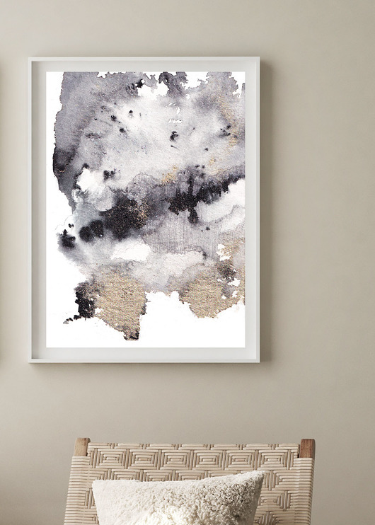 plakaty Plakat Black & Gold No.1