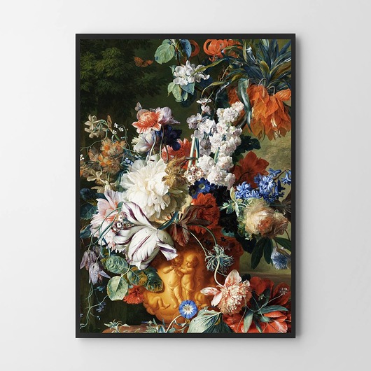 plakaty Plakat Kwiaty Vintage