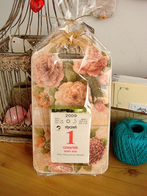 Różany kalendarz 2009 AvA