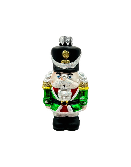 ozdoby choinkowe Bombka choinkowa: Dziadek do Orzechów: zielony