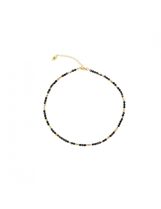 chokery Naszyjnik mix Black&Gold