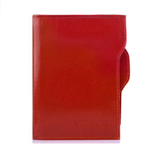 PORTFEL PAOLO PERUZZI SKÓRZANY+ETUI KARTY S-25-RD Paolo Peruzzi