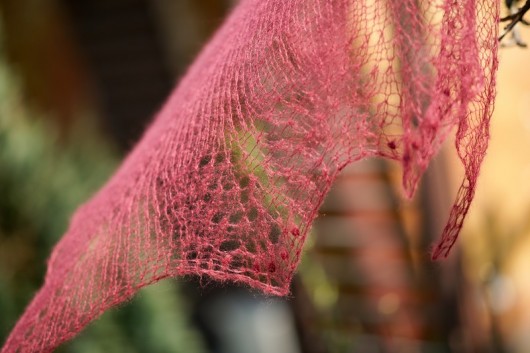 Szal  &quot; Soft bourgogne &quot; HERBE DESIGN