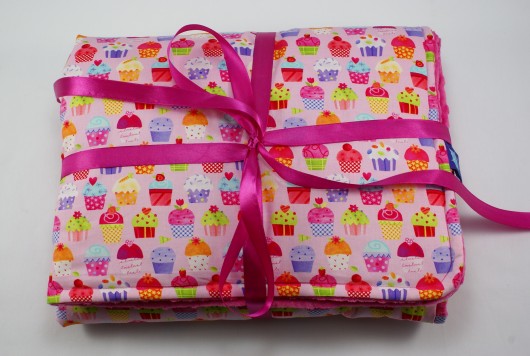 Zimowy kocyk MUFFINY zamówienie prywatne Little Sophie