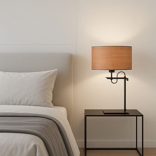 lampy stołowe Lampka nocna do sypialni w stylu skandynawskim ALASKA ECO