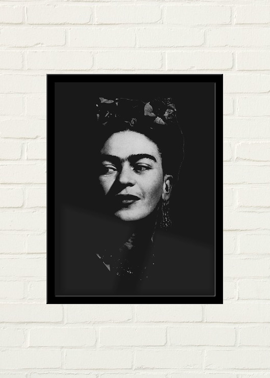 FRIDA BLACK Plakat GAU Home