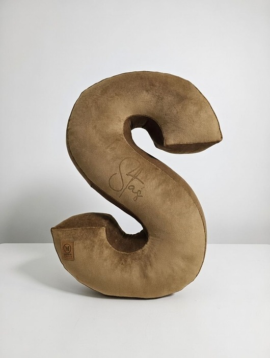 poduszki do pokoju dziecka Poduszka dekoracyjna litera, literka, inicjały z imieniem - kolor do wyboru