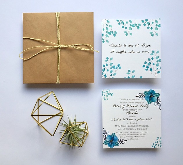 zaproszenia na komunię Zaproszenie na Komunię  Świętą FD19