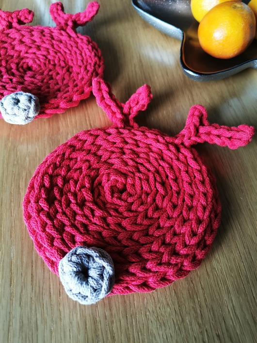 dekoracje świąteczne Podkładka pod kubek w kształcie renifera, świąteczna dekoracja stołu